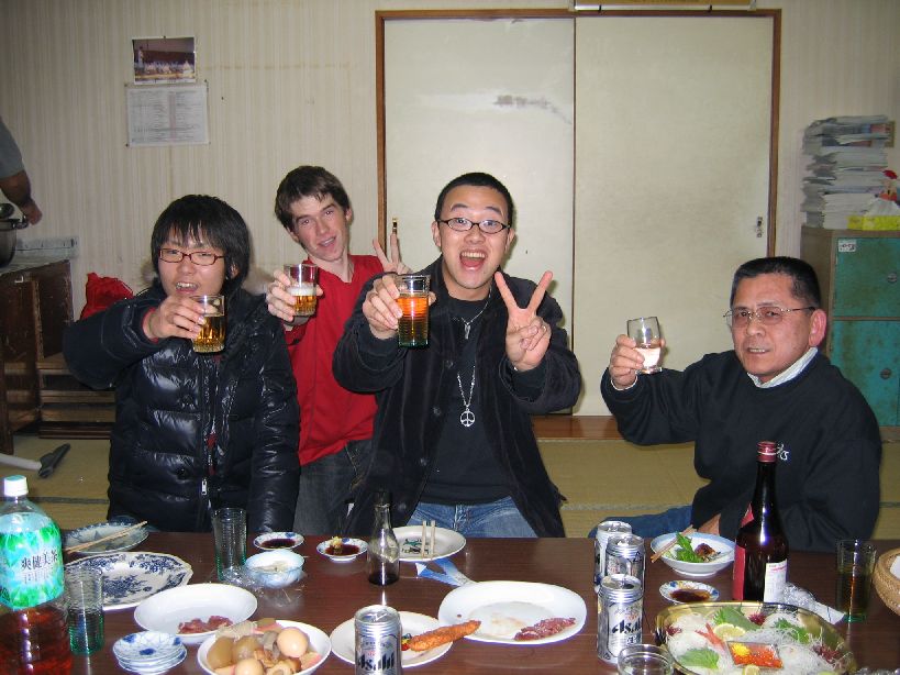 Shou, Ryan, Matsumoto & Totoki-sensei